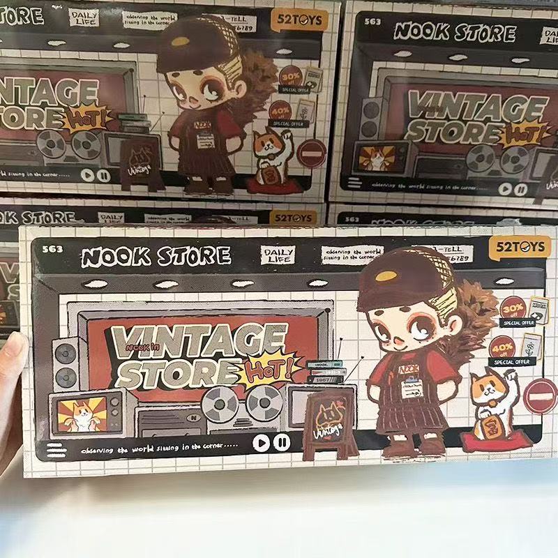 Vintage Collectible Toy Store - 在庫あり 52TOYS NOOK ヴィンテージストアシリーズ コレクタブルフィギュア デスクトップデコレーション