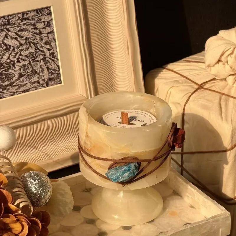 北欧アンバージェイドキャンドルホルダーカップ ヴィンテージ幾 - Vintage Collectible Marbles のレビューと価格