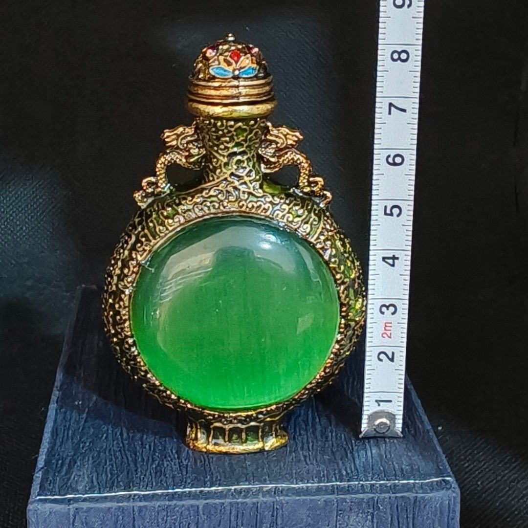 ヴィンテージコレクション内側塗装入り七宝焼きキャットアイスト - Vintage Collectible Bottles のレビューと価格