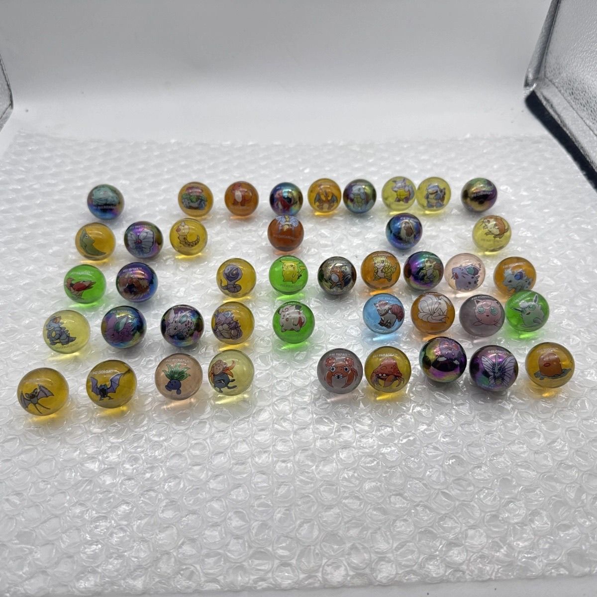 公式ポケモンバルク商品、第一世代のガラス玉、希少なヴィンテー - Vintage Collectible Marbles のレビューと価格