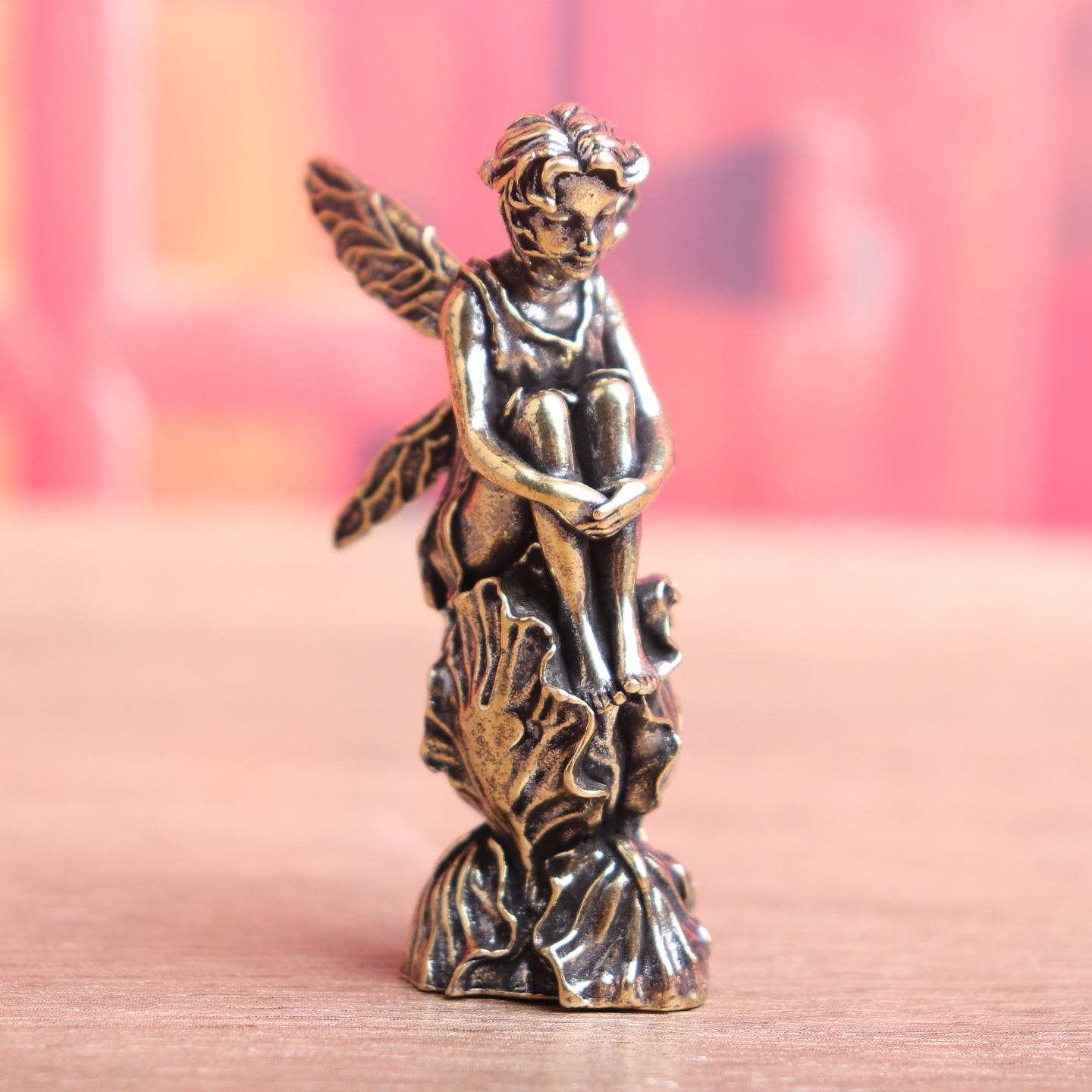 ヴィンテージ真鍮製妖精像、ファンタジー装飾、ミニ森の妖精、コ - Vintage Fairy Figurines Collectible のレビューと価格