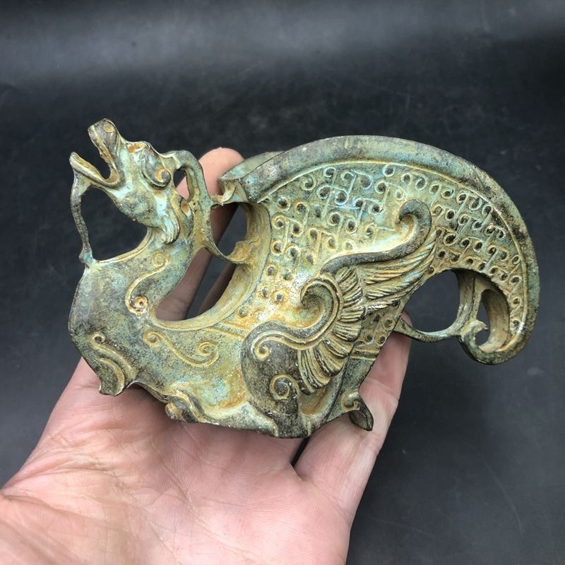 ボトル用蛇口、貔貅銅製装飾品、酒器、家の装飾、田舎のヴィンテ - Vintage Collectible Bottles のレビューと価格