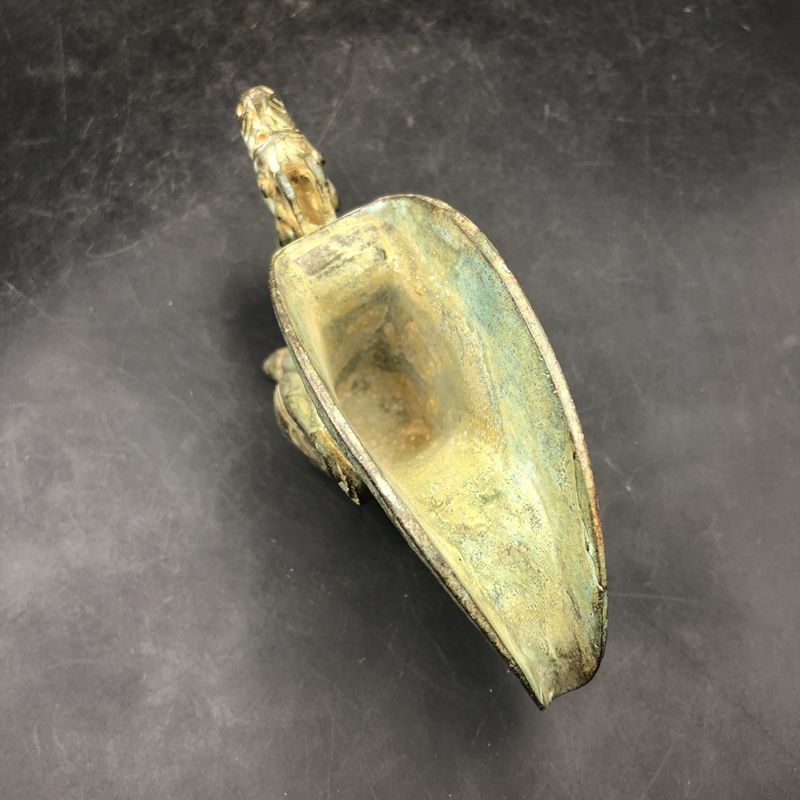 ボトル用蛇口、貔貅銅製装飾品、酒器、家の装飾、田舎のヴィンテ - Vintage Collectible Bottles のレビューと価格