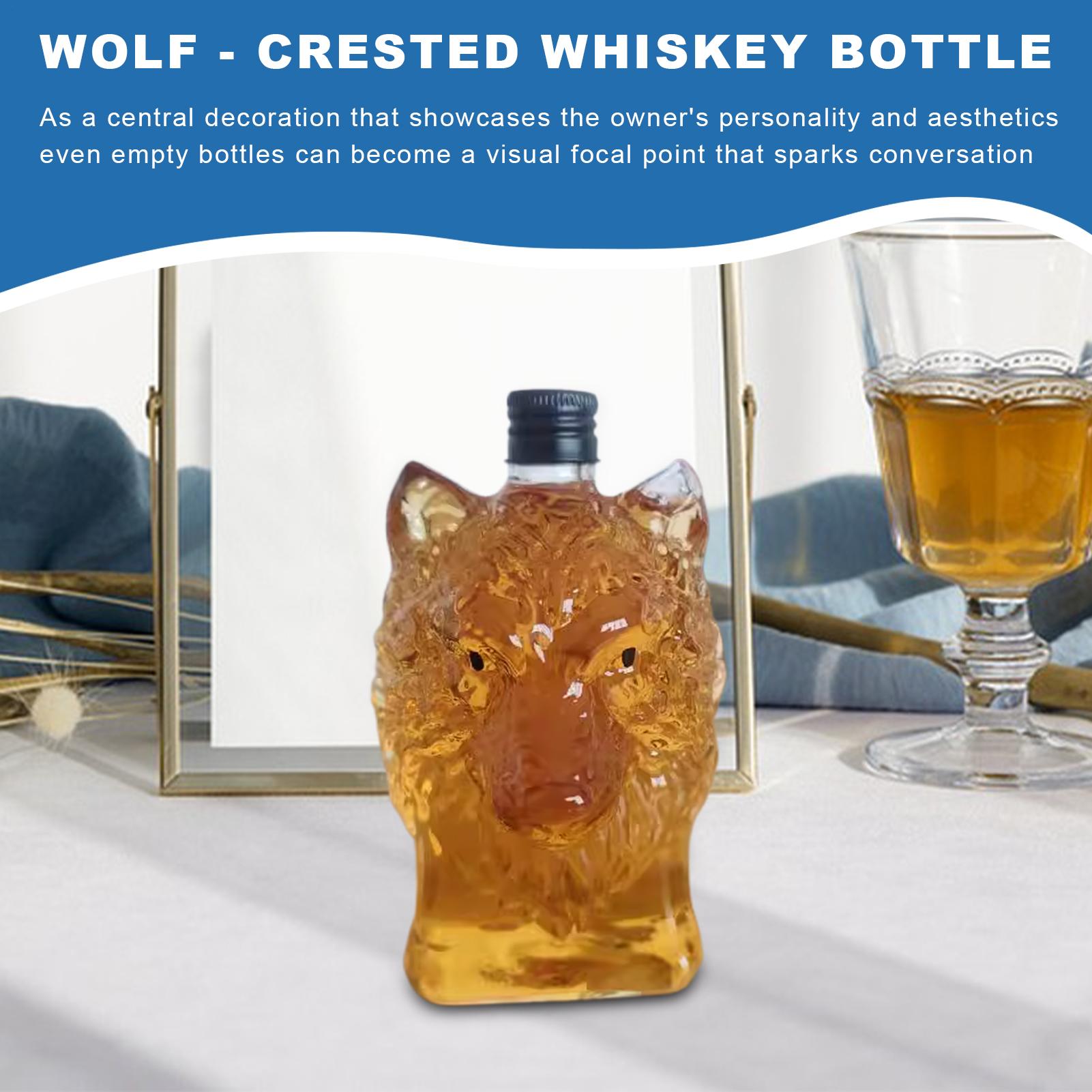 ウイスキーボトル ウルフシェイプ ワインカップ ヴィンテージ - Vintage Collectible Bottles のレビューと価格