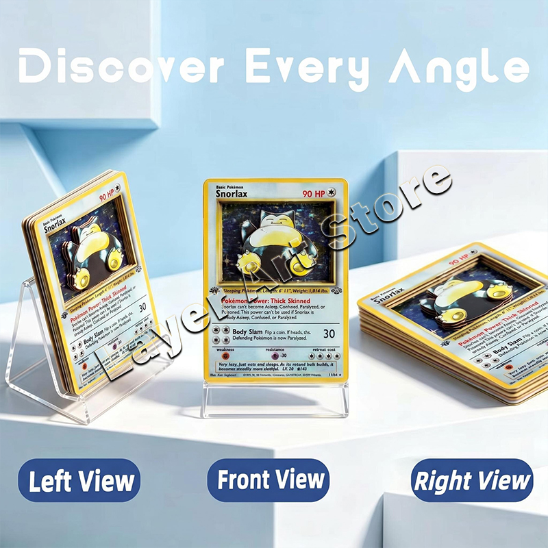 3D ポケモンレイヤードカードヴィンテージカビゴンジャングル - Vintage Pokemon Collectible のレビューと価格