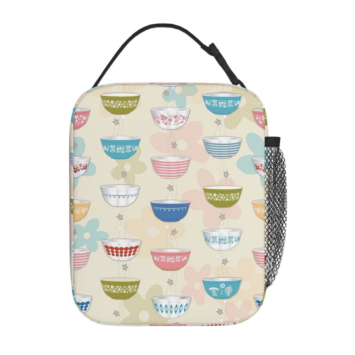 ヴィンテージパイレックスボウルコレクション断熱ランチバッグ女 - Vintage Collectible Lunch Boxes のレビューと価格