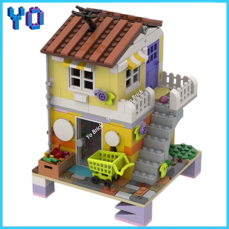 模擬古い街の食料品店のビルディングブロック、ヴィンテージの商 - Vintage Collectible Toy Store のレビューと価格
