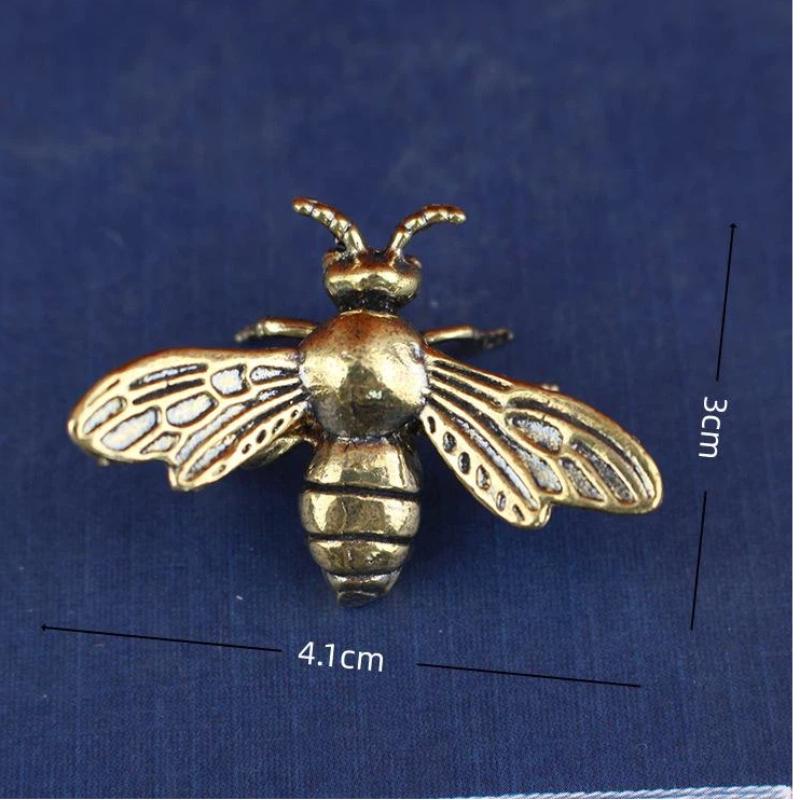 真鍮製ミニ昆虫フィギュア ヴィンテージアンティーク仕上げ 繊 - Vintage Fairy Figurines Collectible のレビューと価格