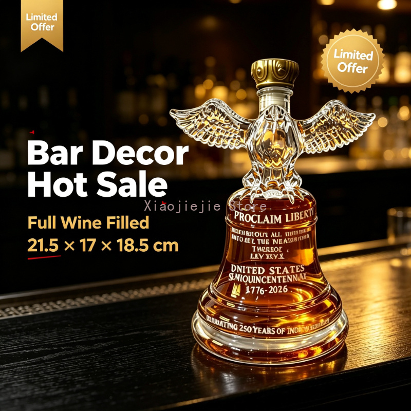 250周年記念 アメリカ独立記念 イーグル リバティベル ガ - Vintage Collectible Bottles のレビューと価格